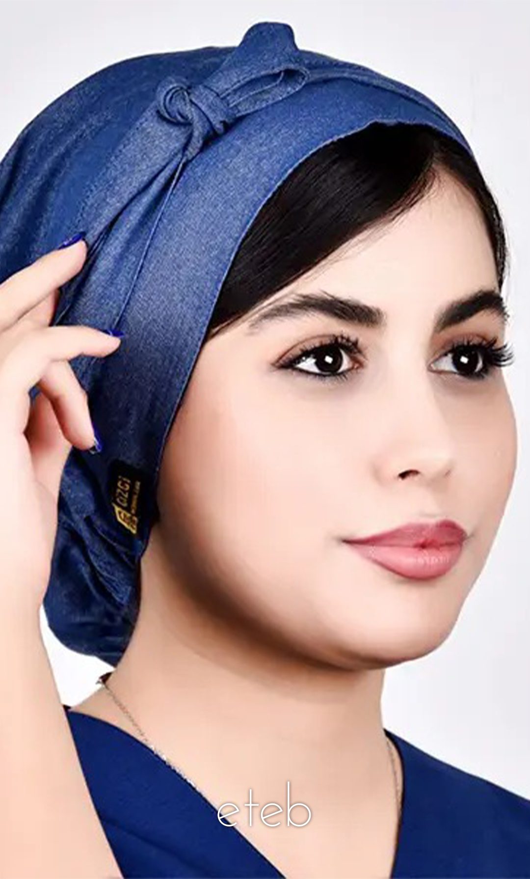 کلاه گره ای حجاب لی کاغذی ICV221| ایطب
