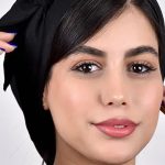 کلاه گره ای حجاب مشکی ICV222 | ایطب