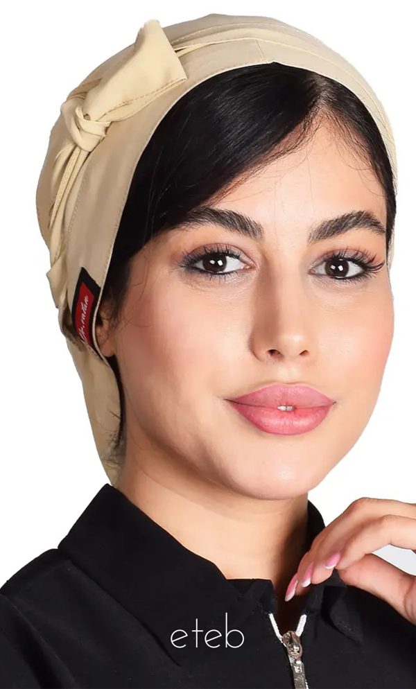 کلاه گره ای حجاب کرم ICV226