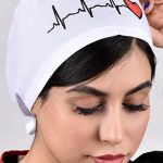کلاه جراحی بند کوچک ECG سفید ICV316