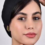 کلاه جراحی بند کوچک ECG  مشکی ICV321