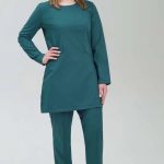 تونیک شلوار زنانه دومینا کله غازی ITMD105 | ایطب