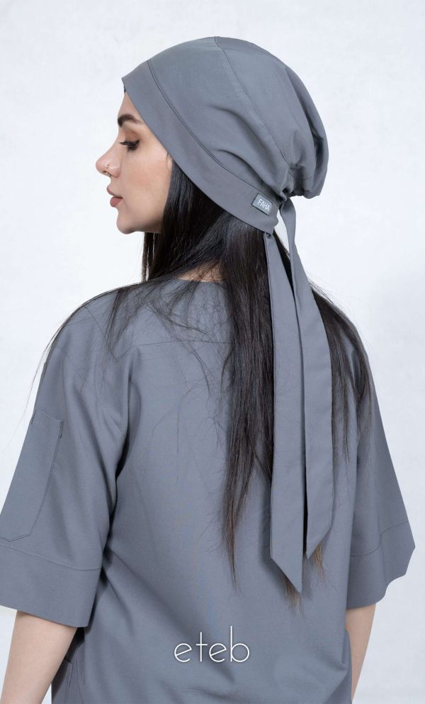 کلاه گره ای لوتوس کشی طوسی ICFA205