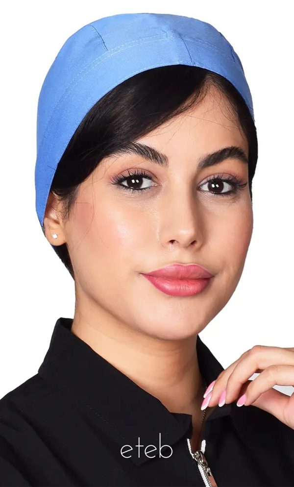 کلاه کوچک پایلوت آبی روشن
