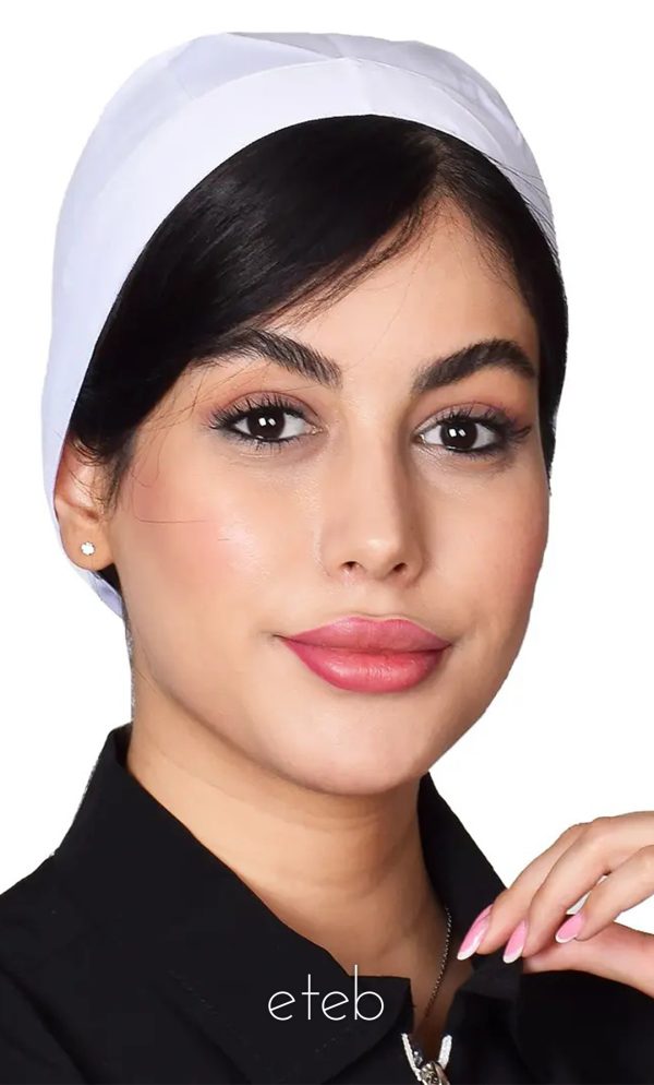 کلاه کوچک پایلوت سفید
