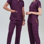 بادمجانی - اسکراب شلوار جونیور ISMD205