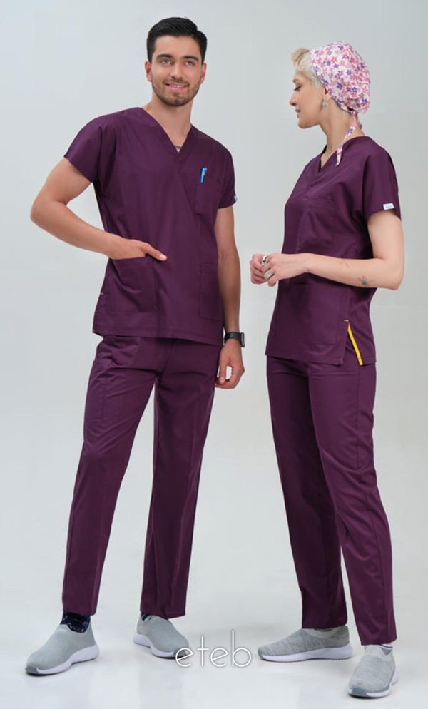 بادمجانی – اسکراب شلوار جونیور ISMD205