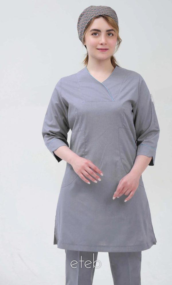طوسی روشن – تونیک شلوار زنانه لیبرتا ITMD207