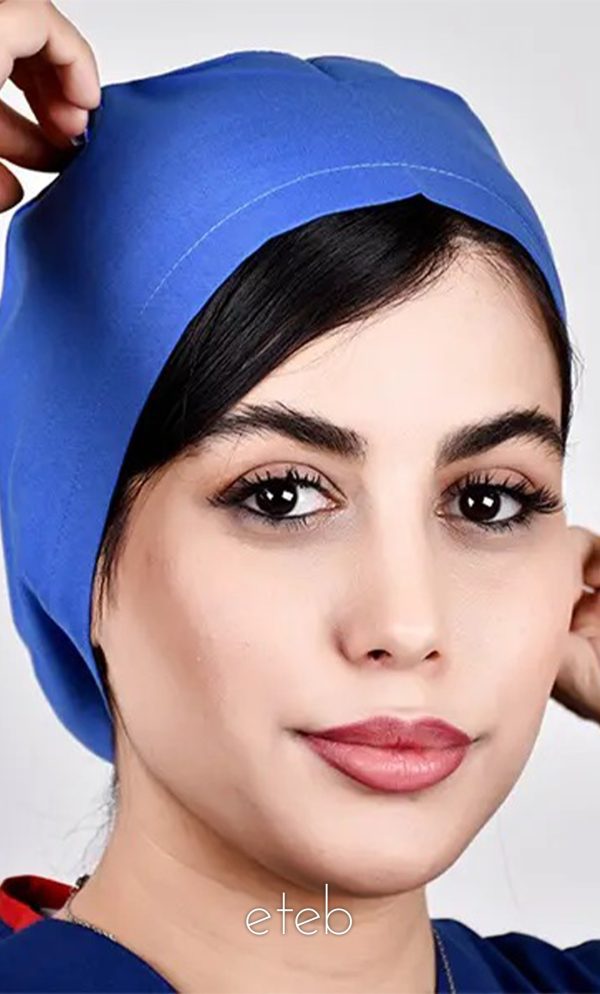 کلاه جراحی بند کوچک  آبی استخری ICV101