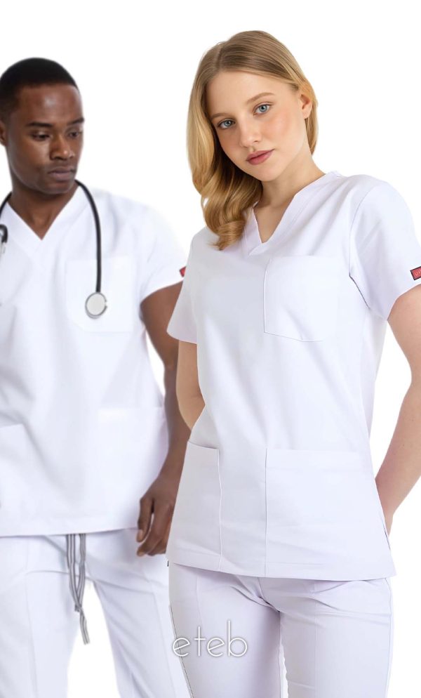 اسکراب شلوار یوفلکس سفید