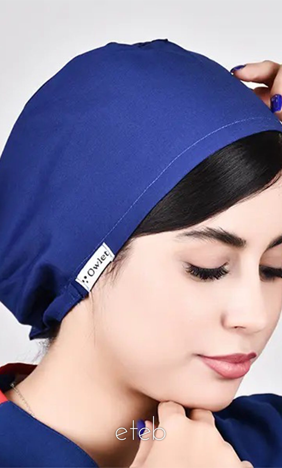 کلاه جراحی بند کوچک آبی کاربنی ICV103v | ایطب