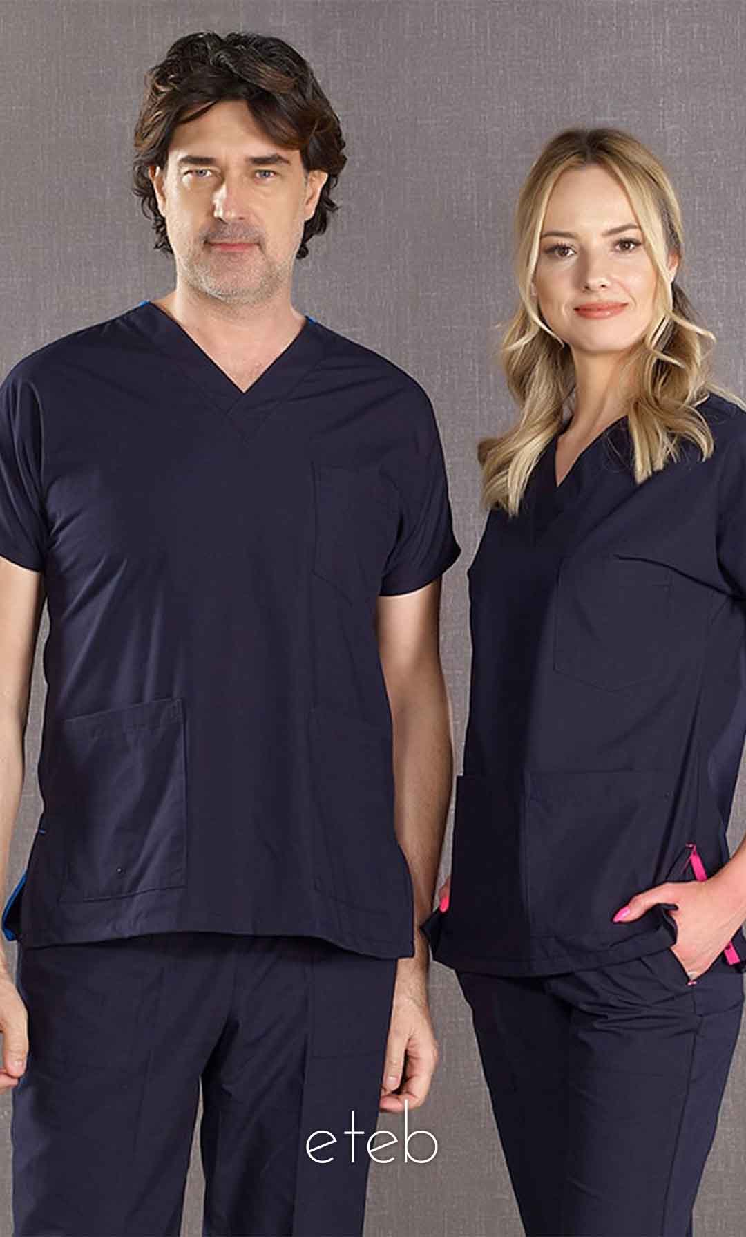 سورمه ای - اسکراب شلوار سیزگی ISA103 | ایطب