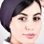 کلاه جراحی بند کوچک بادمجونی ICV105 | ایطب