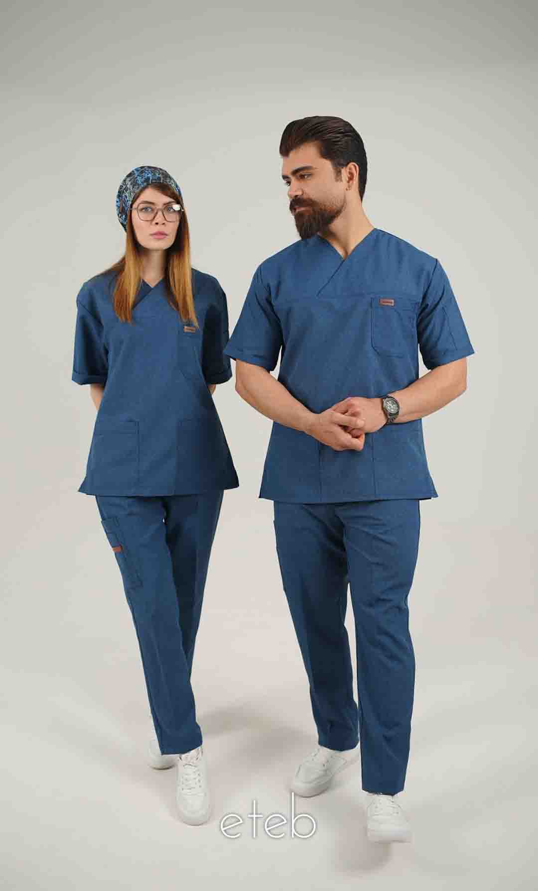 اسکراب یونیسکس پرشیا اورا آبی درباری ISOR301