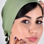 کلاه جراحی بند کوچک سبز پسته ای ICV109 | ایطب