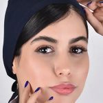 کلاه جراحی بند کوچک سرمه ای ICV113 | ایطب