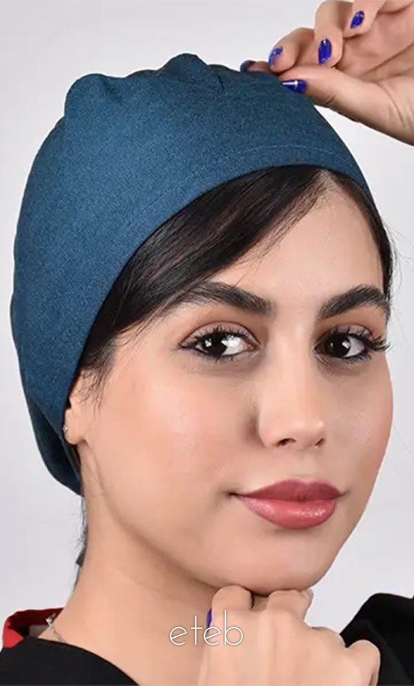 کلاه جراحی بند کوچک سبز جین ICV110