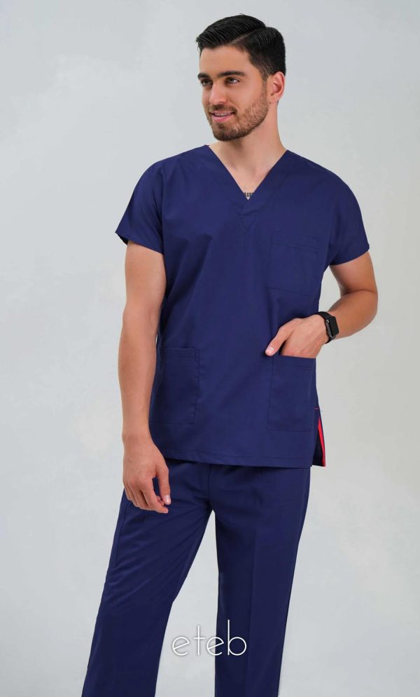 آبی تیره – اسکراب شلوار جونیور ISMD204