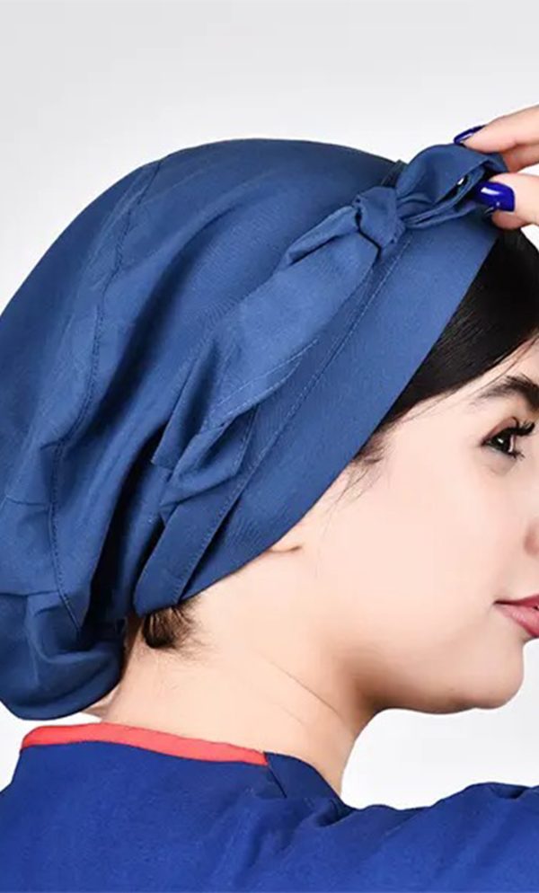 کلاه گره ای حجاب آبی نفتی ICV203