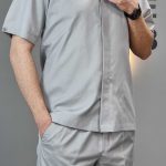 اسکراب شلوار مردانه ایزیلو طوسی ISX106 | ایطب