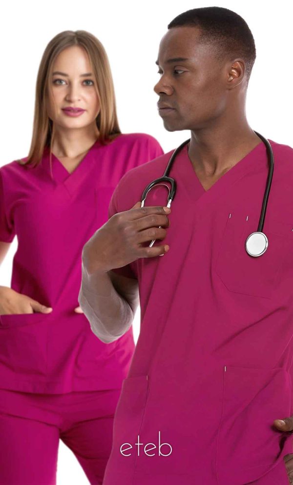 اسکراب شلوار یوفلکس سرخابی