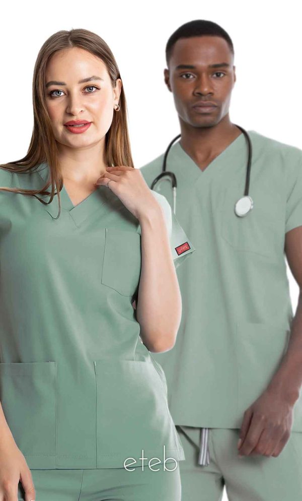 اسکراب شلوار یوفلکس سبز پاستیلی