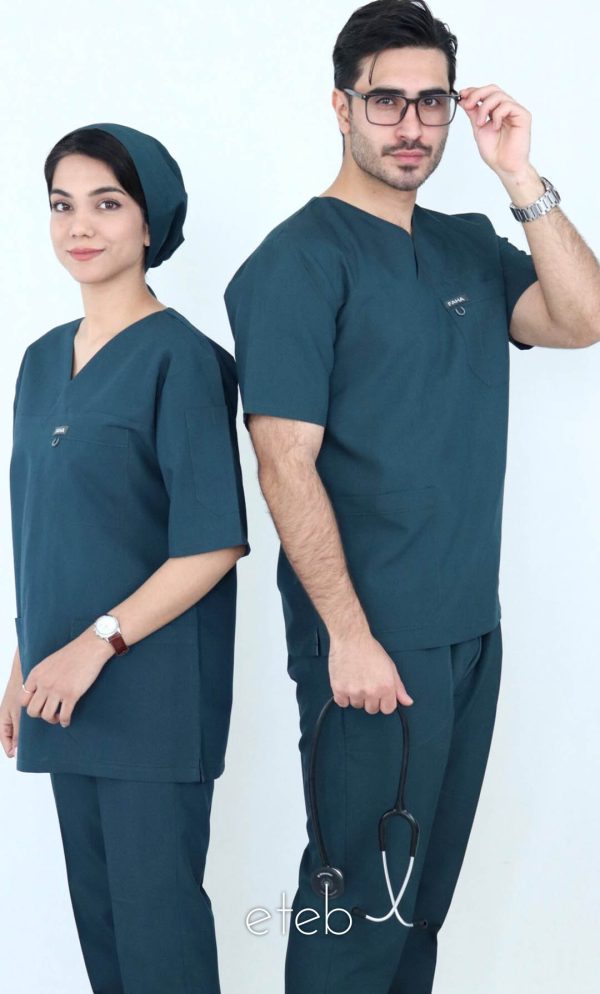 سبز تیره – اسکراب شلوار الگانت ISFA401