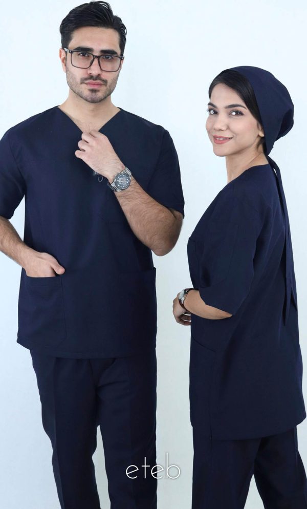 سورمه ای – اسکراب شلوار الگانت ISFA404
