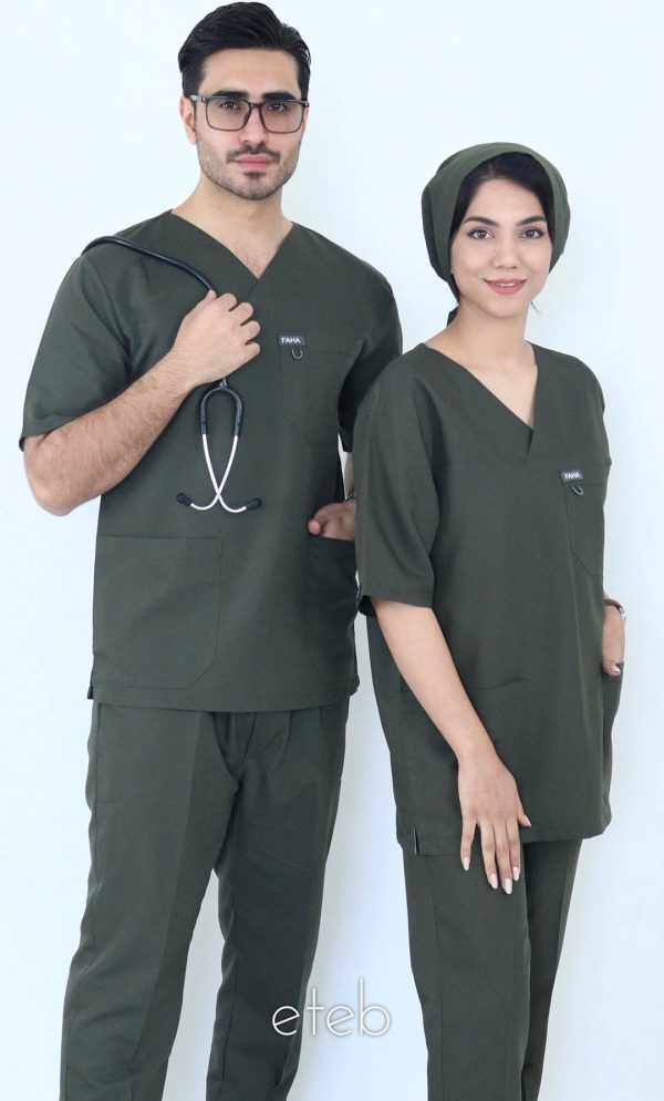 زیتونی – اسکراب شلوار الگانت ISFA406