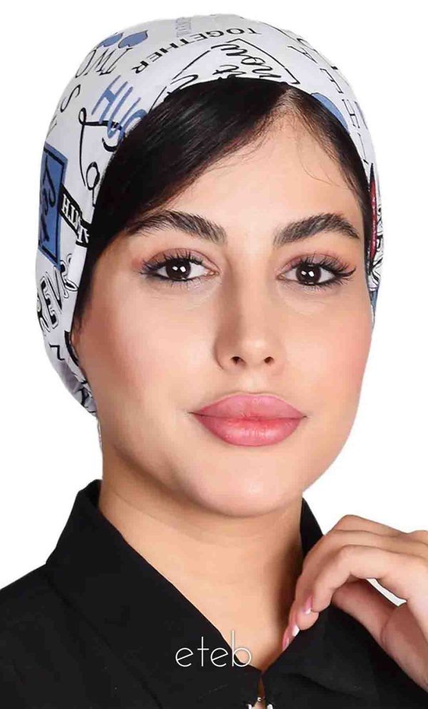 کلاه بند کوچک طرحدار کد ICS5068