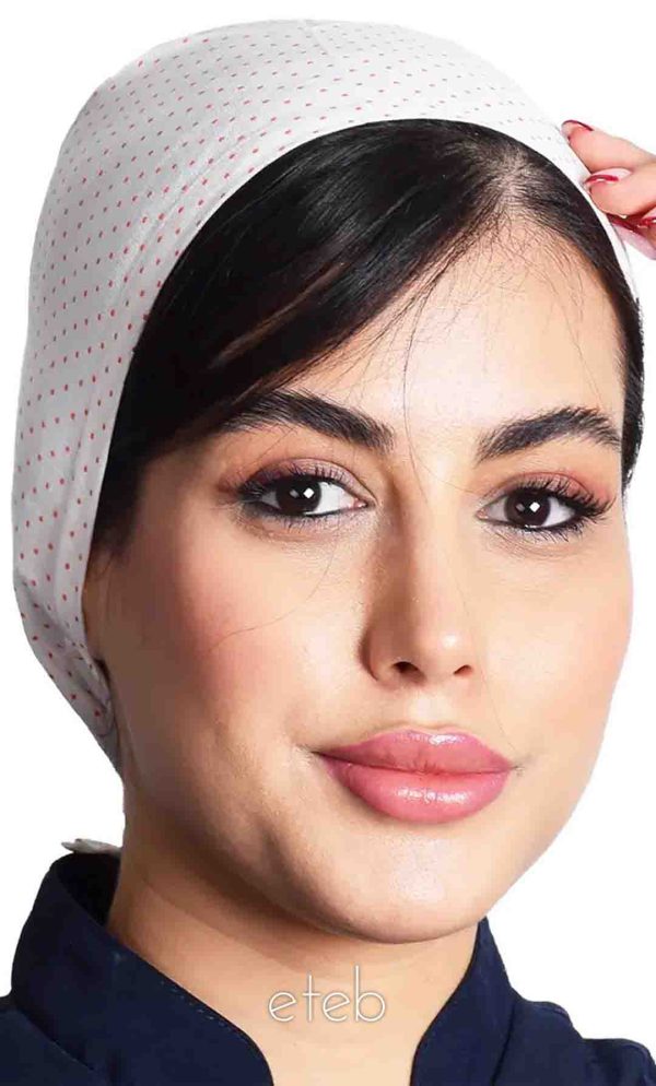 کلاه بند کوچک طرحدار کد ICS5078