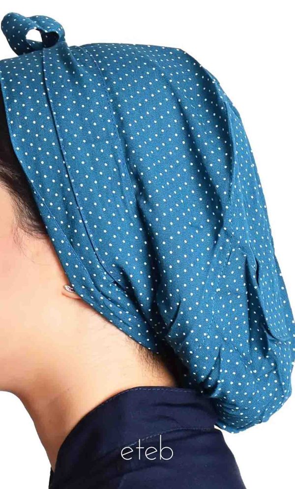 کلاه گره ای حجاب طرحدار ICS6070