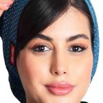 کلاه گره ای حجاب طرحدار ICS6070 | ایطب