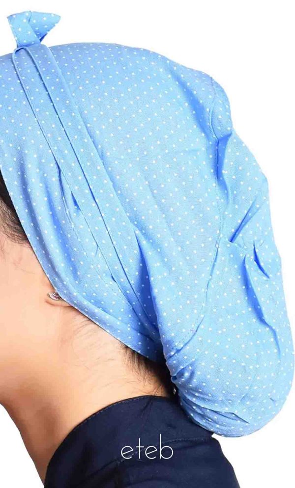 کلاه گره ای حجاب طرحدار ICS6067