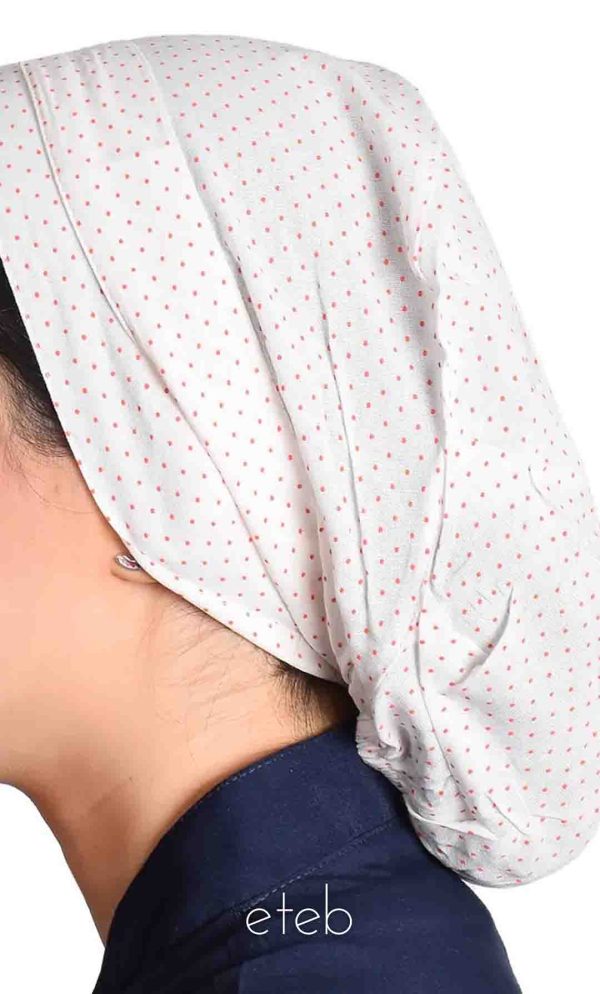 کلاه گره ای حجاب طرحدار ICS6072