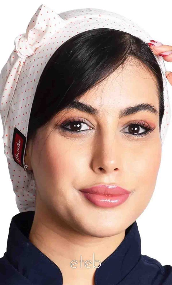 کلاه گره ای حجاب طرحدار ICS6072
