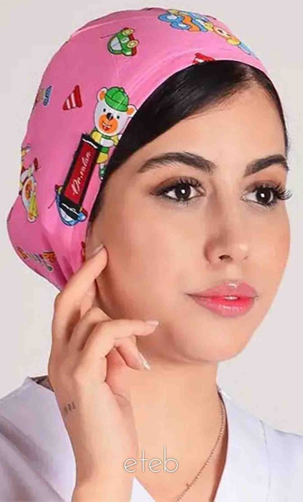 کلاه بند کوچک طرحدار کد ICS5032