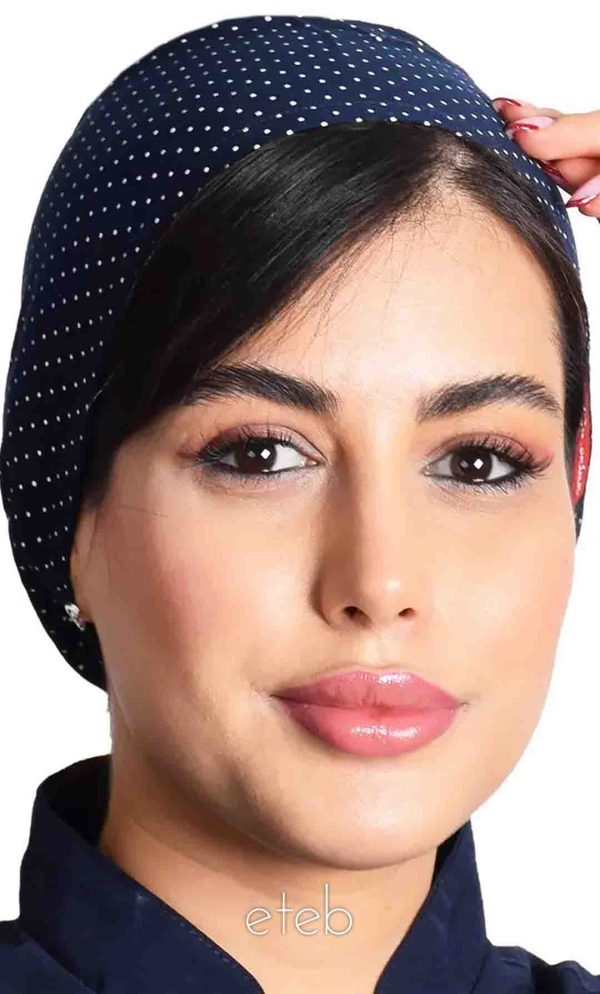 کلاه بند کوچک طرحدار کد ICS5073