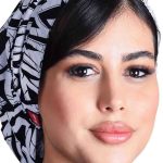 کلاه گره ای حجاب طرحدار ICS6114 | ایطب