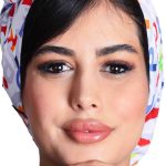 کلاه گره ای حجاب طرحدار ICS6082 | ایطب