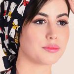 کلاه گره ای حجاب طرحدار ICS6051 | ایطب