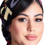 کلاه گره ای حجاب طرحدار ICS6084 | ایطب