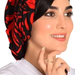 کلاه گره ای حجاب طرحدار ICS6130