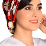کلاه گره ای حجاب طرحدار ICS6132