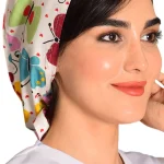 کلاه بند کوچک طرحدار کد ICS5149