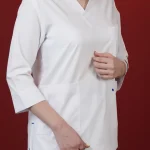تونیک شلوار سیزگی پلاس سفید 